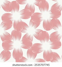 Pastel Abstract Floral design de padrão sem costura para têxteis de moda, gráficos, fundos e artesanato