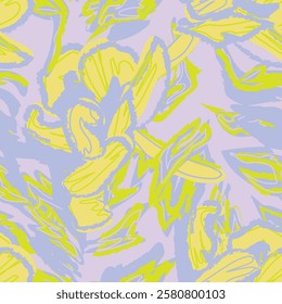Pastel Abstract Floral seamless pattern design for fashion textiles, graphics, backgrounds and crafts