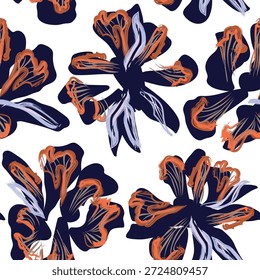 Pastel Abstractas Floral diseño de patrones sin fisuras para textiles de moda, gráficos, fondos y artesanías