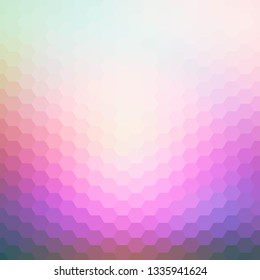 Pastel abstract geometric design 