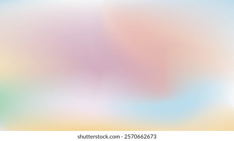 Pastel abstract gradient background colorful graphic pastel digital screen, display, blurry, backdrop, for web design and wallpaper.