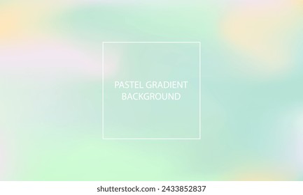pastel abstract gradient background with yellow, blue, green, tosca, purpe, orange background