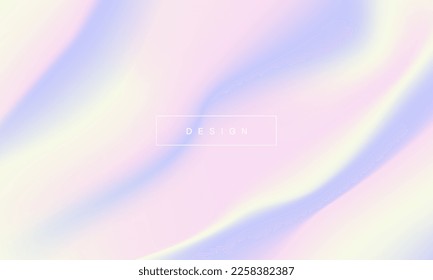 Pastel abstract gradient    holographic backgrounds  soft tender pink  yellow  purple   gradients for app  web design  webpages  banners  greeting cards  vector design 