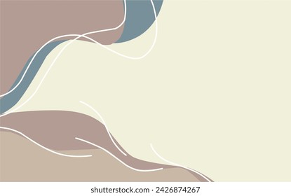 Pastel abstract liquid shape backgrounds 