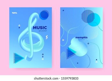 Pastel Abstract Memphis Background. Vector Fluid Poster. Music Banner. Modern Geometric Template. Abstract Memphis Gradient. Summer Flow Shape. Graphic Liquid Cover. Hipster Memphis Brochure.