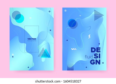 Pastel Abstract Memphis Gradient. Graphic Fluid Poster. Liquid Cover. Vector Geometric Template. Abstract Memphis Background. Modern Flow Design. Summer Music Banner. Hipster Memphis Gradient.