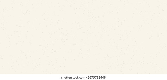 Pastel abstract mulberry paper, bg pattern with scattered blotches and tiny flecks. Neutral background with organic shapes and subtle marks. Vector paper fleck design for textile, packaging