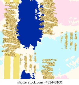 Pastel abstract pattern. Seamless print for wrapping, wallpaper, postcard