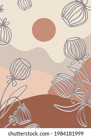 Pastel abstract poster trendy universal artistic background template . Good for cover, invitation, banner, placard, brochure, poster, card, flyer and other. Vector illustration.