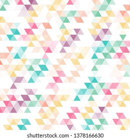 pastel abstract triangular background