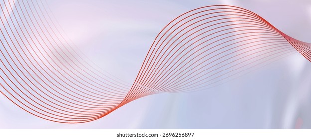 Fondo de gradiente de onda Abstractas pastel