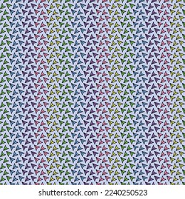 pastel airplane icon send message seamless pattern