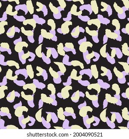 Pastel Animal Leopard Seamless Pattern Background for fashion textiles, graphics and crafts