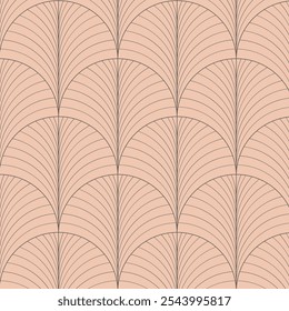 Pastel art deco patrón sin fisuras. Fondo Abstractas Art Nouveau con línea geométrica estilo de textura elegante decorativo vintage. Diseño para Fondo de pantalla, Anuncio y tarjeta.
