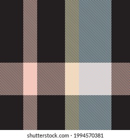 Pastel Asymmetric Plaid textured seamless pattern suitable for fashion textiles and graphics