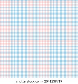 Pastel Asymmetric Plaid textured seamless pattern suitable for fashion textiles and graphics