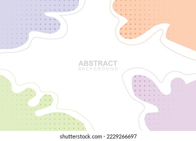 Pastel Background, Pastel Abstract Wallpaper Design, Illustration Banner Poster Frame Home Decor