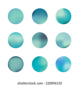 Pastel background circle. Vector Illustration.