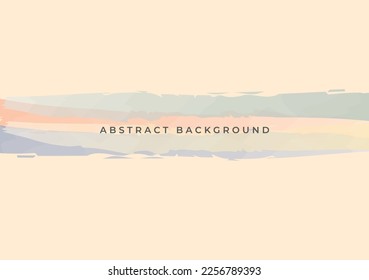 pastel background with colorful watercolor brush