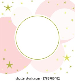 pastel background consisting of circles of different sizes and different shades of pink.
stock isolated illustration on white background for printing on postcards,websites,shop advertisements,cartoon