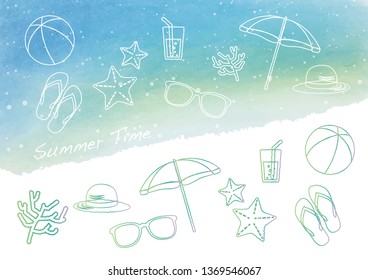 
Pastel background material