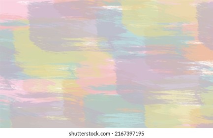 pastel background with oil paint brush
