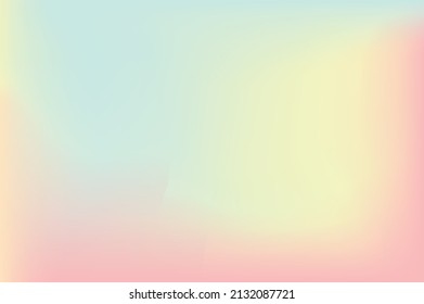 Pastel background smooth modern pink blue sky and yellow color