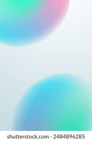 Fondo pastel, diseño suave Ilustración vectorial moderna