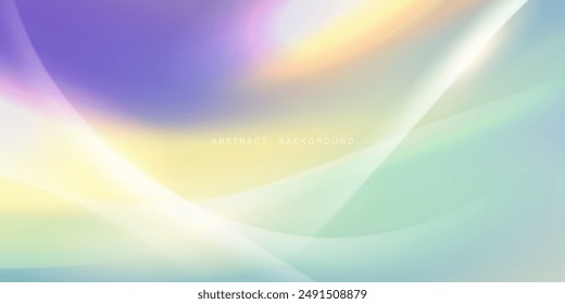 Fondo pastel, diseño suave Ilustración vectorial moderna