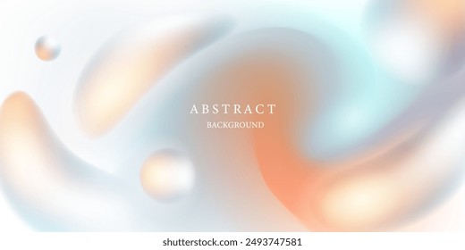 Pastel background, soft design modern vector illustration