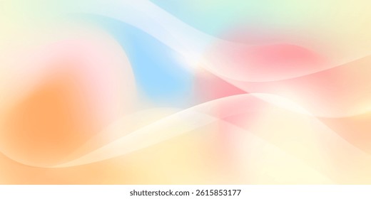 Pastel background, soft design modern vector illustration