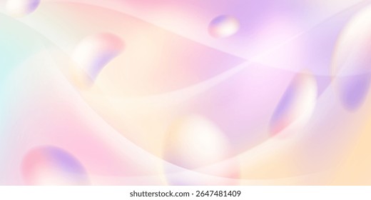 Pastel background, soft design modern vector illustration