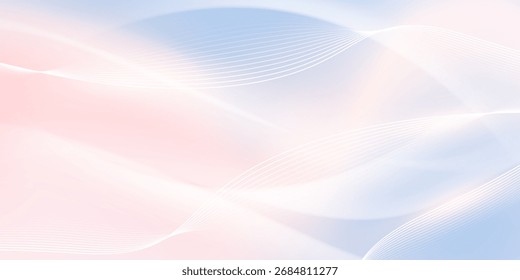 Pastellfarbener Hintergrund, weiches Design, moderne Vektorgrafik