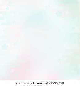 Pastellfarbener Hintergrund mit Funkeln. Vektorgrafik. 