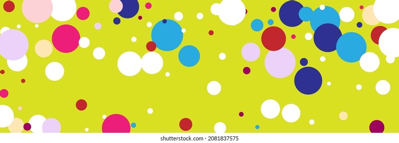 Pastel Beige Indigo Red Circles Wallpaper. Rainbow Vibrant Pink Vivid Multicolor Play Design Pic. Violet Color Children Blue White Pattern. Green Purple Kids Dark Yellow Bright Textile.