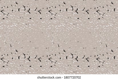pastellbeige , einfache und minimalabstrakte trendy Schlange Haut nahtlos in Vektorgrafik