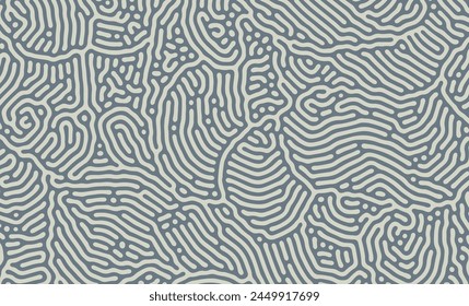 Pastel azul y verde Turing Diffusion Abstractas Orgánico Patrón Vector