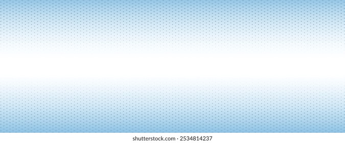 Pastel blue halftone gradient background. Pastel blue gradient halftone vector background. Gradient pastel blue background halftone texture. Minimal pastel blue halftone gradient vector background