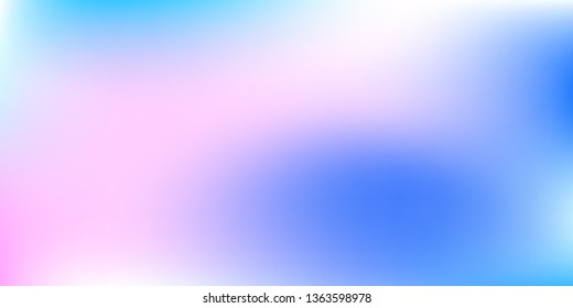 Pastel blue mesh modern background. Smooth foil blurred futuristic template. Blue style backdrop. Softly delimited segments, sectors for info. Blank spectrum gradient printed products, covers.