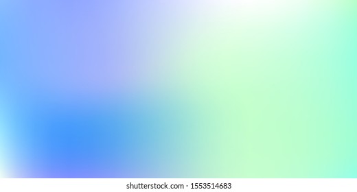 Pastel blue mesh modern background. Smooth foil blurred futuristic template. Blue style backdrop. Softly delimited segments, sectors for info. Blank spectrum gradient printed products, covers.