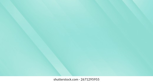 Pastel blue mint abstract lines background presentation template
