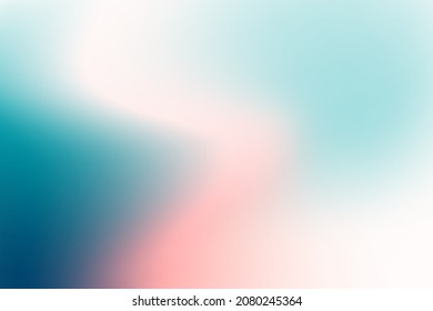 Fondo azul pastel y rosa. Fondo de degradado moderno de color negro en tonos suaves. Plantilla, banner, fondo de pantalla, diseño de presentación. Arte abstracto vectorial.