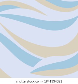 Pastel Blue Retro Wave Background