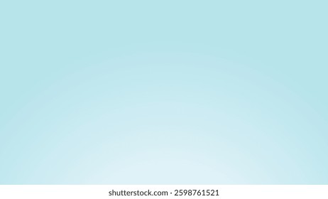Pastel blue smooth gradient abstract background for backdrop