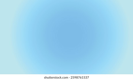 Pastel blue smooth gradient abstract background for backdrop