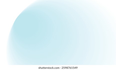 Pastel blue smooth gradient abstract background for backdrop