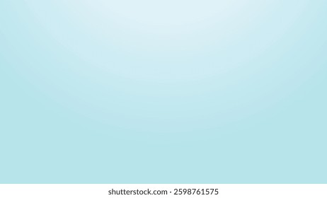 Pastel blue smooth gradient abstract background for backdrop