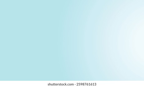 Pastel blue smooth gradient abstract background for backdrop
