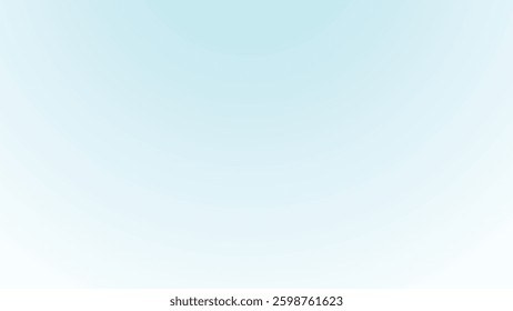 Pastel blue smooth gradient abstract background for backdrop