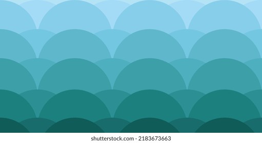 fondo de pantalla azul pastel en forma circular con gradación de colores